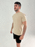 CAMISETA ESTONADA BEGE