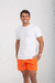 SHORT LISO LARANJA - comprar online