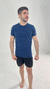 CAMISETA BÁSICA AZUL MARINHO - comprar online