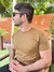 CAMISETA BÁSICA MARROM CAQUI - loja online