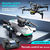 Drone S160 Wifi Evita Obstaculos Doble Camara Control 360° - Nabu Store