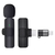 Microfono Corbatero K8 Inalambrico Usb C Con Adaptador iPhone