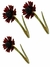 Broche Flor - Metálico - Kit 6 unidades - comprar online
