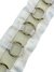 Fita Decorativa com Argolas Metálicas Douradas – Kit 5 Jardas - Ile Fashion