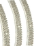Renda com Ilhós Decorativo Florido- Kit 5 jardas na internet