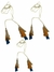 Cordão de Tassel Bicolor (Kit de 5) - comprar online