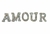 "Amour" - Aplique Termocolante (Kit de 5) - comprar online