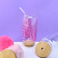 Imagem do COPO PERSONALIZADO DE VIDRO 550ML - LIBERTE-SE