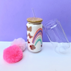 COPO DE VIDRO PERSONALIZADO - 550ML - URSINHOS CARINHOSOS - comprar online