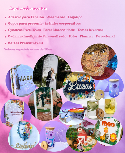 Carrusel Charme Criativo Personalizados