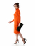 Vestido Gola Recortes Nobu - loja online