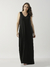 Vestido V Evasê Longo Lãzinha ESSL