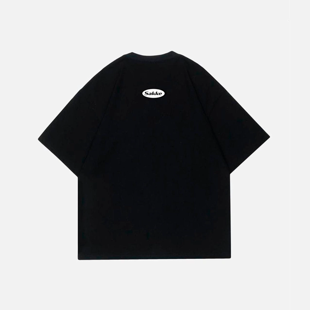 essential logo tee negra