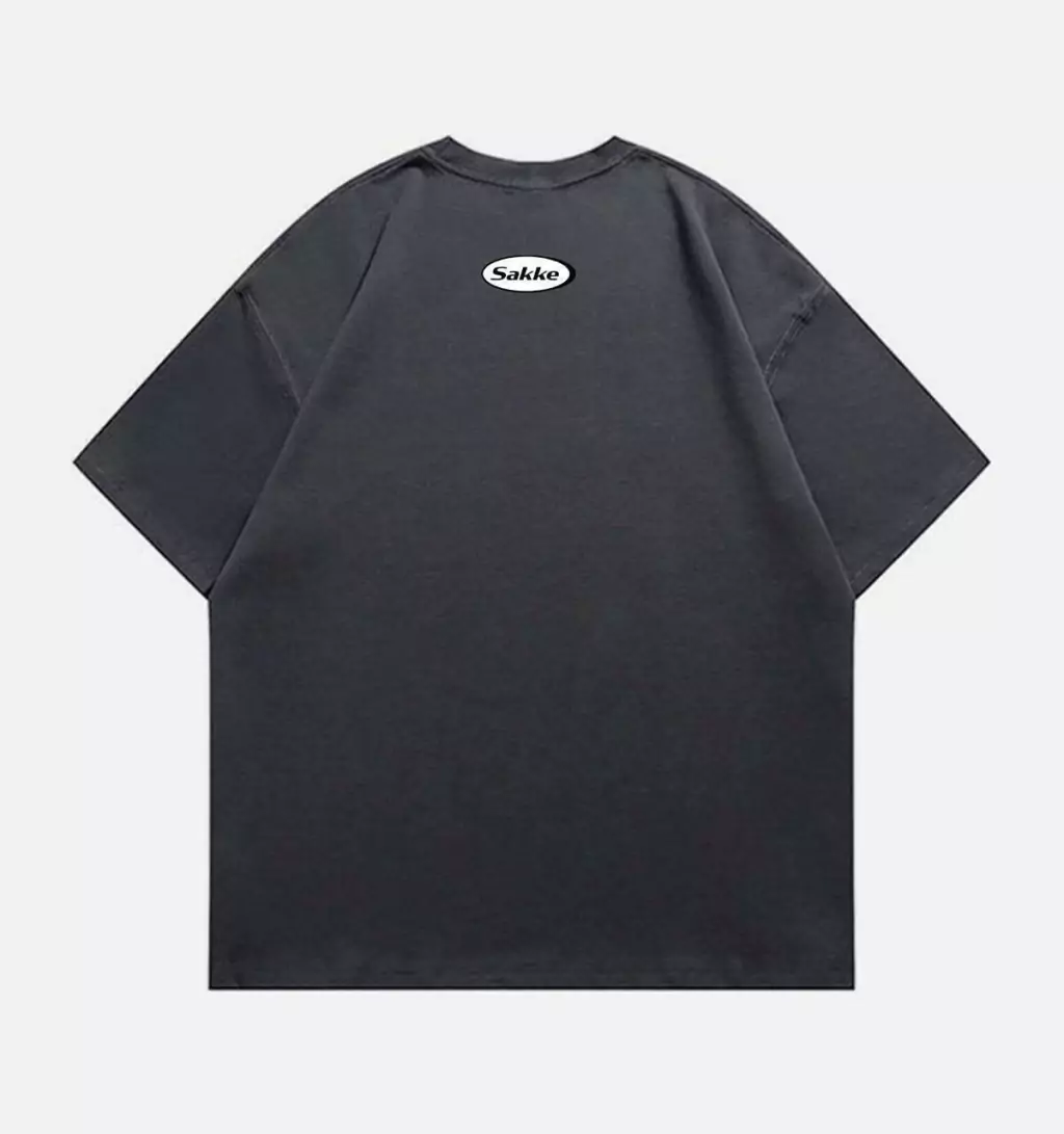essential logo tee gris