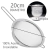 Colador Tamizador 20cm Amplio Malla Acero Inoxidable Cocina - comprar online