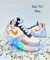 Tenis con luz led de Bluey