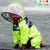 Impermeable con cara para perros