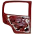 Porta Traseira Esquerda Fiat Uno Vivace / Fiat Uno Drive Ano 2010 A 2021 - comprar online