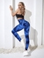 Calza Seamless Push Up Frunce Tie Dye Batik