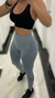 Imagen de Calza Larga Seamless Push Up Frunce Lisa Perla