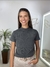 Blusa Canelada Cinza