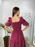 Vestido Giovana Bordô - KaEli Modas
