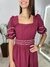 Vestido Giovana Bordô - loja online