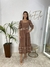 Vestido Giovanna Marrom - loja online
