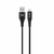 Amplify Linked series USB to Lightning cable trenzado cable negro 1M Volkano