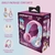 Sidekick Series Auriculares con cable para niños con puerto compartido. Rosa y Celeste Volkano - tienda online