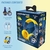 Sidekick Series Auriculares con cable para niños con puerto compartido.Azul y Amarillo Volkano - tienda online