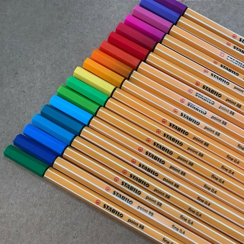 CANETA STABILO CORES