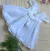 Vestido Bebê Nelu Bordada Pérola E Saia Tule - comprar online