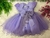 Vestido de festa princesa elegante para bebês em tule com brilhos - comprar online