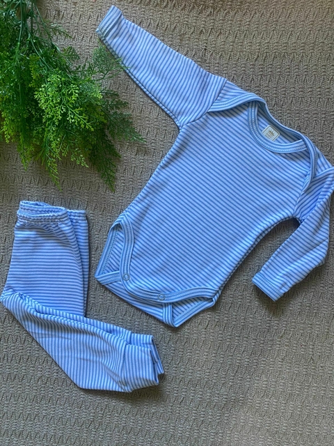 Conjunto Body e Calça Bebê BabyBest 100% Algodão- Proteção Solar Uv50+