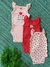 Kit body Carter's bebê 3 peças so very cute multicor
