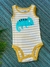 Kit body Carter's bebê 3 peças listrados - comprar online