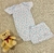 Conjunto Body Manga Curta e tapa fralda - Moranguinho