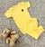 Conjunto Body e Calça Bebê BabyBest 100% Algodão Pima- Proteção Solar Uv50+ - Elegantopia