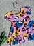 Vestido Bebê Din Don Estampa Oncinha colorida