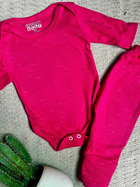Conjunto Body e Calça Bebê