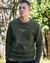 Buzo sin capucha | Verde Musgo | Hombre - comprar online
