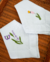 Guardanapo bordado - Flores - loja online