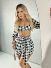 Conjunto xadrez suede