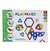 Magnetics Juego de Bloques Magnéticos Incluye 10 Piezas Triángulos y Semicirculos
