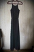 Vestido con Sobrefalda Negro