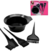 Kit Pintura de Cabelo Pinceis Aplicadores + Recipiente