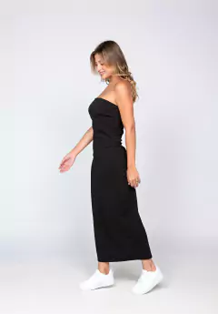 VESTIDO MIDI TOMARA QUE CAIA - comprar online