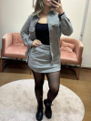 CAMISA TWEED OVERSIZED