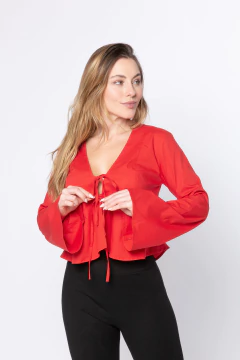 BLUSA AMARAÇÃO VIVI VERMELHA na internet